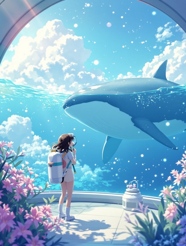 动漫《深海观测站》新番上线高清海报