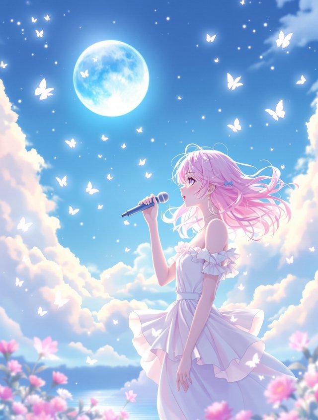 动漫《月光小夜曲》新番上线高清海报
