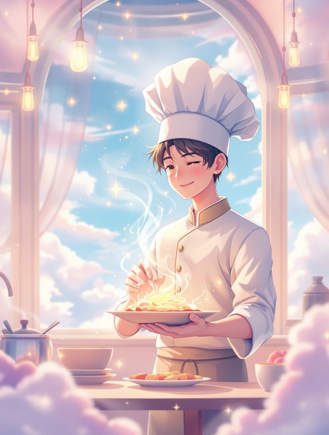 动漫《幻境食堂》新番上线高清海报